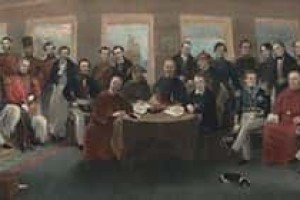 第一次鸦片战争后签订了什么条约_古代战争 菊江历史网