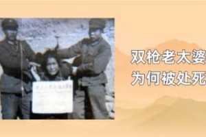 双枪老太婆为何被处死_民国历史 菊江历史网