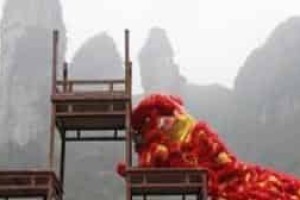 苗族人过苗年时候的“百狮会”是怎么来的_民俗文化 菊江历史网