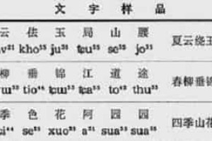 白族文化，白族的语言和文字有什么特征_民俗文化 菊江历史网
