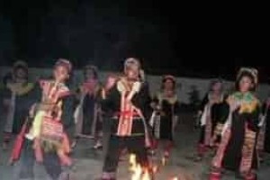 拉祜族人们是怎样过库扎节和火把节的 菊江历史网