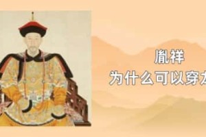 胤祥为什么可以穿龙袍_稗官野史 菊江历史网