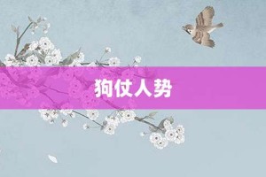 狗仗人势【狗仗人势的意思】- 成语大全