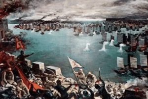 崖山海战存在哪些争议（崖山海战双方参战人数有多少）_古代战争 菊江历史网