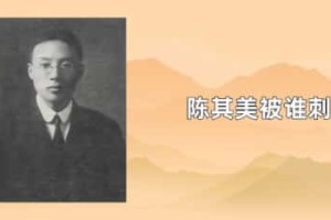 陈其美被谁刺杀_稗官野史 菊江历史网