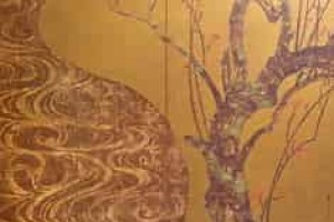 尾形光琳的燕子花图，尾形光琳作品 菊江历史网