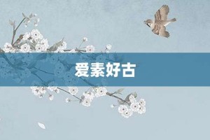 爱素好古【爱素好古的意思】- 成语大全