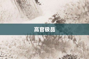 高官极品【高官极品的意思】- 成语大全