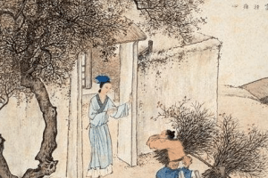 百善孝为先，二十四孝故事介绍之啮指痛心_民俗文化 菊江历史网