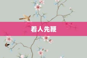 着人先鞭【着人先鞭的意思】- 成语大全