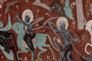 敦煌壁画的《佛说九色鹿经》描述了一个什么故事_民俗文化 菊江历史网