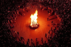 篝火节广场有多大，都有哪些活动内容呢_民俗文化 菊江历史网