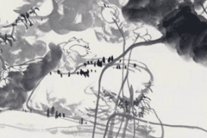 清代画家朱耷创作的《水木清华图》有哪些艺术价值_民俗文化 菊江历史网