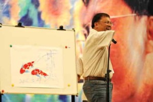 谢坤山【中国台湾口足画家】 – 人物百科