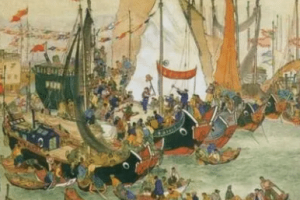 鄱阳湖水战中，朱元璋是如何以少胜多的呢?_古代战争 菊江历史网