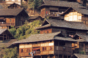 苗寨的环境可分为哪三类？苗族民居有哪些特点？_民俗文化 菊江历史网