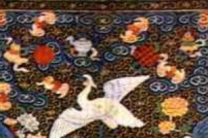 清代文六品补子特点和样式是什么？清代文六品补子简介_民俗文化 菊江历史网