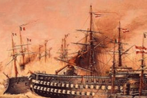 利萨海战简介：首次出现了以蒸汽为动力的铁甲舰_古代战争 菊江历史网