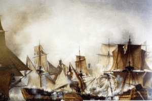 英法特拉法尔加海战简介：英国海军史上的一次最大胜利_古代战争 菊江历史网