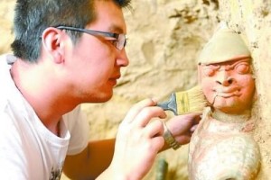 山西大同发现北魏石椁墓 出土彩陶随葬品_民间艺术 菊江历史网